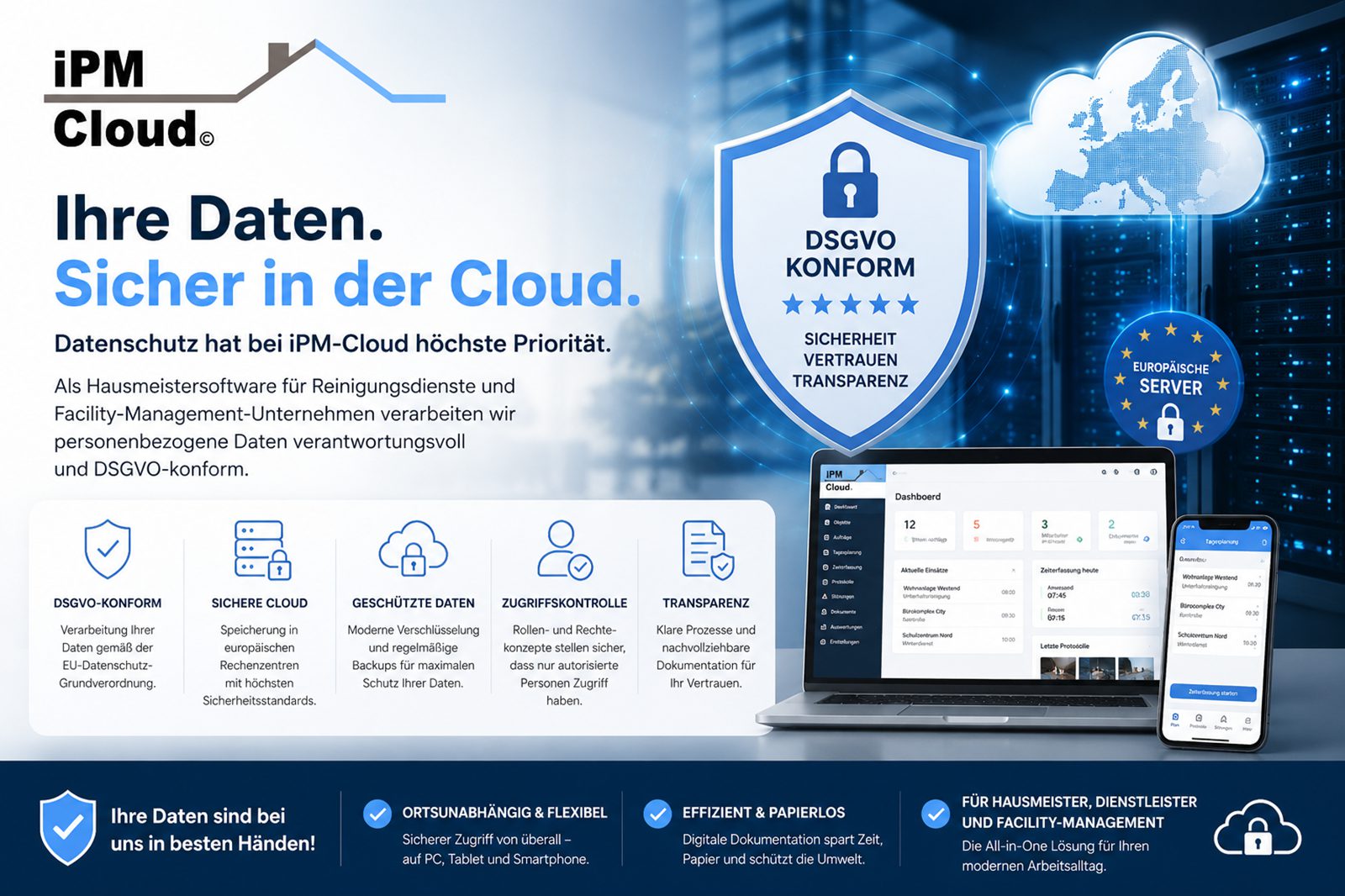 Datenschutz in der Hausmeistersoftware: Digitale Effizienz braucht Sicherheit